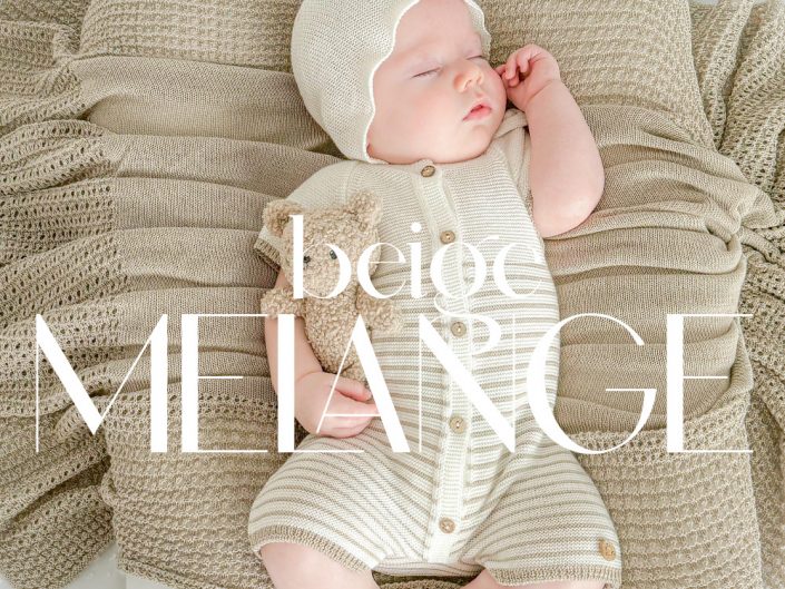 BEIGE MELANGE | BABY BOY